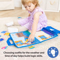 Load image into Gallery viewer, Ms. Rachel What to Wear Felt Activity Board
