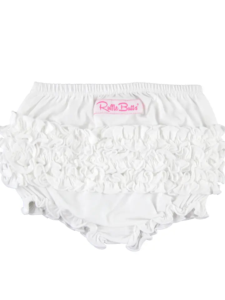 Baby Girls Knit  RuffleButt Bloomer