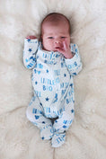 Load image into Gallery viewer, Little Bro Zippee Footie
