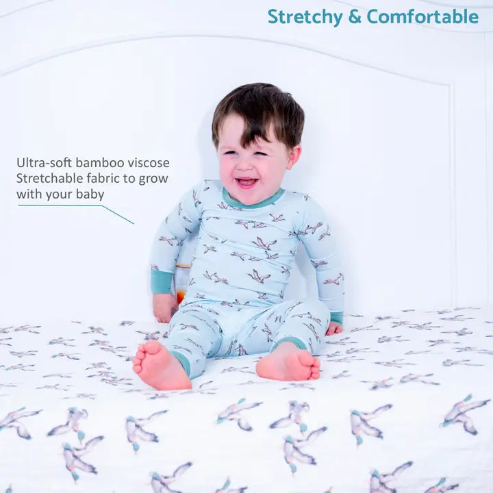 Quackin' Up Mallard 2-Piece Pajamas
