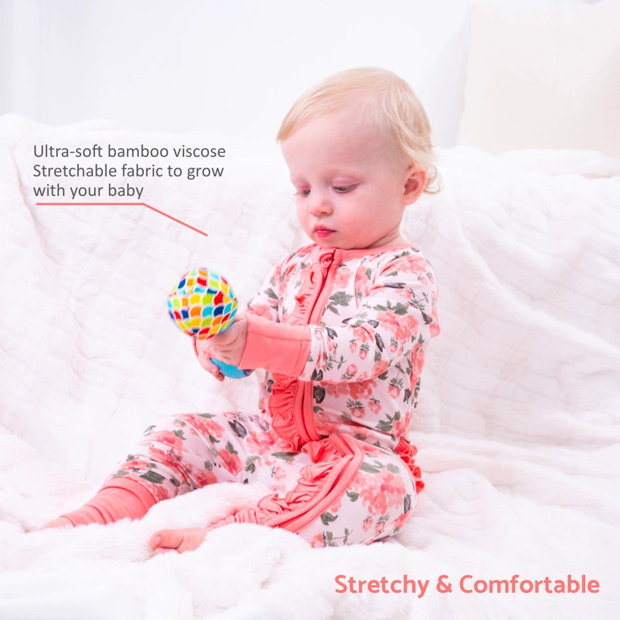 Pretty In Peony Bamboo Convertible Sleeper