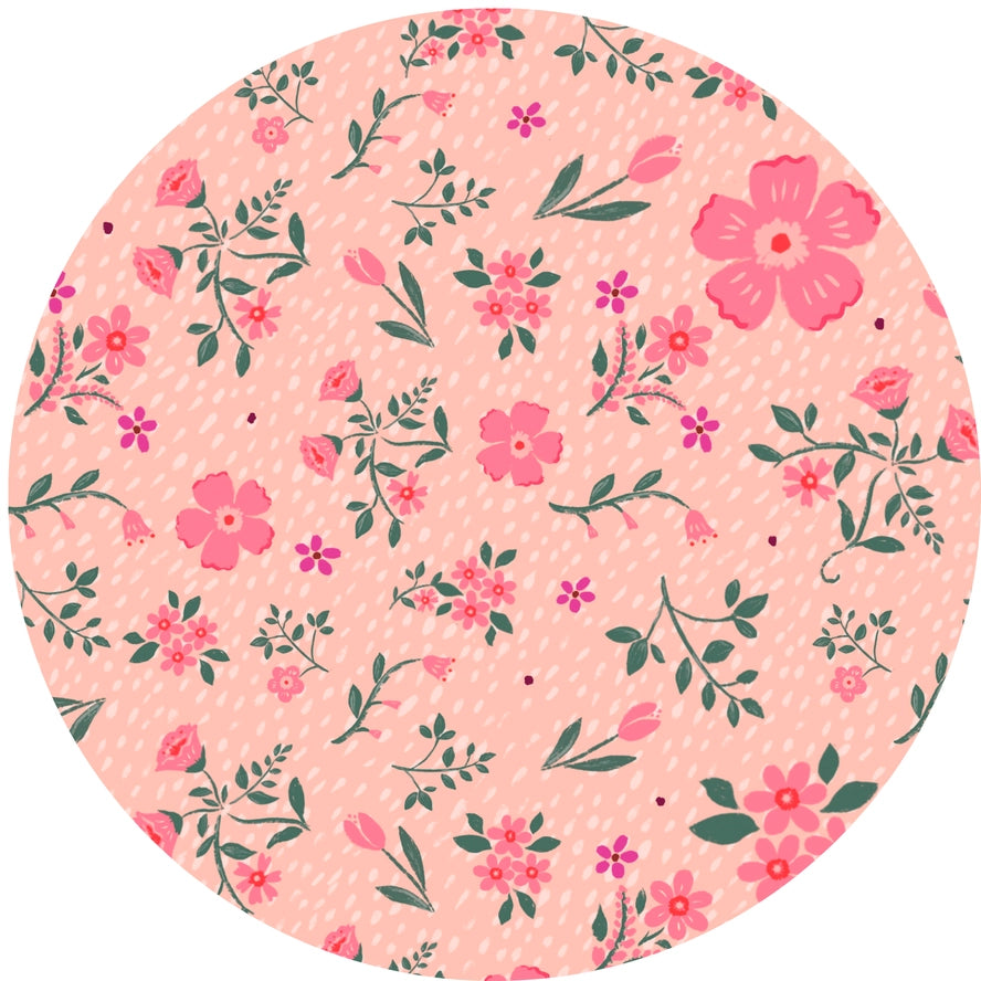 Floral Convertible Footies