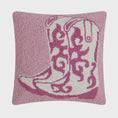 Load image into Gallery viewer, Pink Cowboy Boots Hook Pillow
