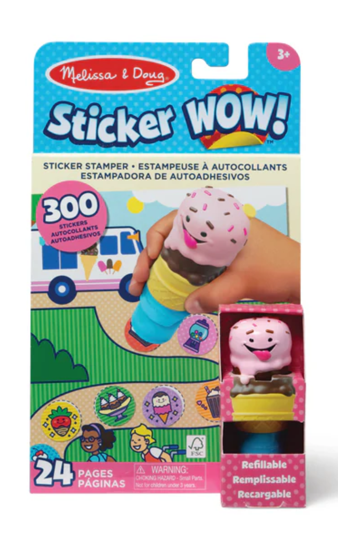 Sticker Wow - Ice Cream By Melissa & Doug