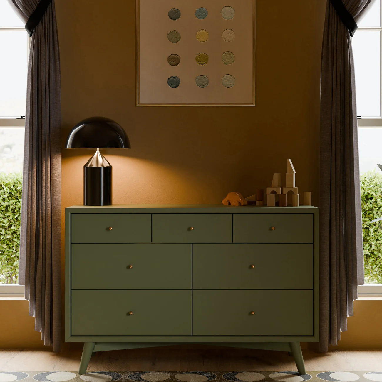 Babyletto Olive Palma 7-Drawer Double Dresser