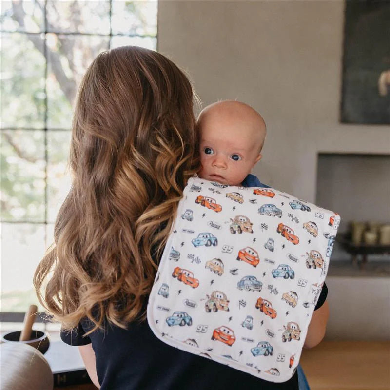 Copper Pearl Disney Pixar Cars 3 Pack Burp Cloths