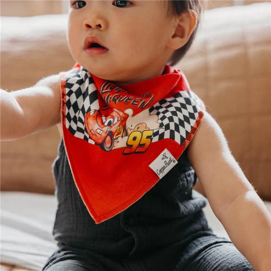 Copper Pearl Disney Pixar Cars 4 Pack Bandana Bibs