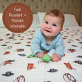 Load image into Gallery viewer, Life Is Better In Boots Baby Muslin Swaddle Blanket
