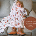Load image into Gallery viewer, Life Is Better In Boots Baby Muslin Swaddle Blanket
