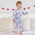Load image into Gallery viewer, Sweet Like Candy Pajama Set Blue
