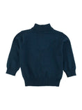 Load image into Gallery viewer, Boys Dark Navy Quarter-Zip Sweater
