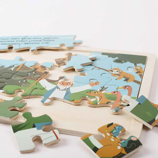 Wooden Puzzle - Noah's Ark