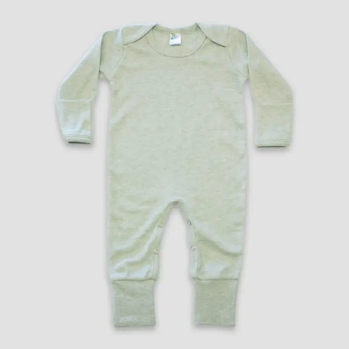 Baby Blank Jumpsuit Mittens & Footies
