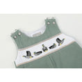 Load image into Gallery viewer, Mallard Smocked Overalls
