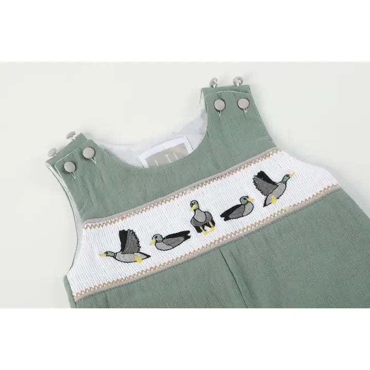 Mallard Smocked Overalls