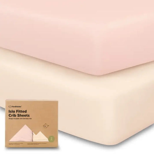 2-Pack Isla Fitted Crib Sheet