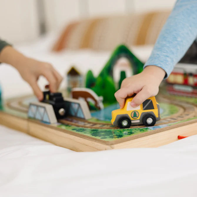 Take-Along Railroad By Melissa & Doug