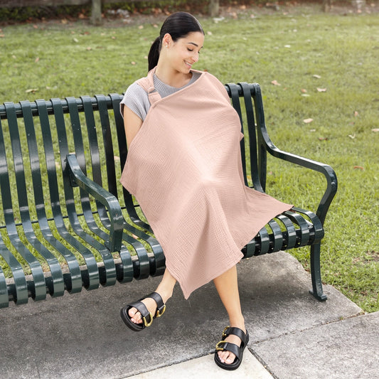 Muslin Nursing Cover For Baby Breastfeeding
