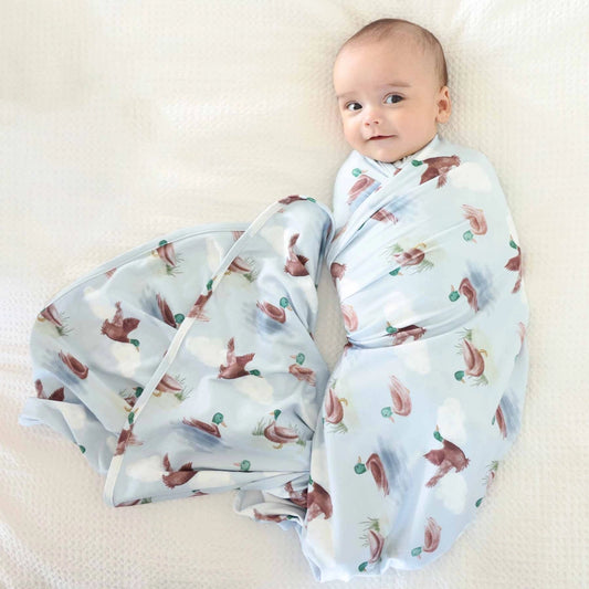 Little Duckling Oversized Swaddle Blanket