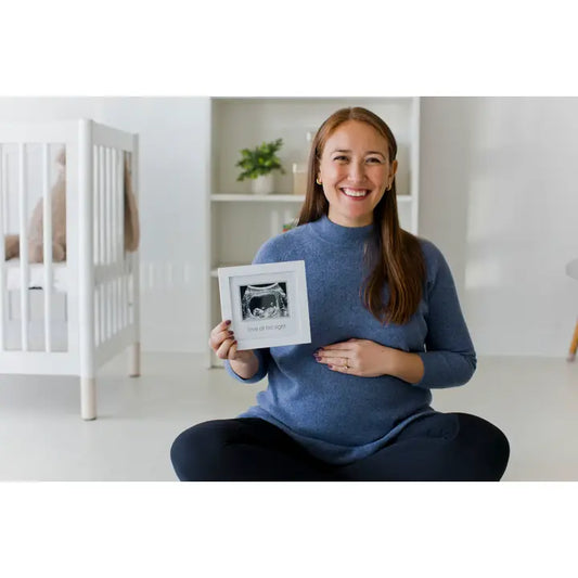 Love At First Sight Sonogram Frame, White