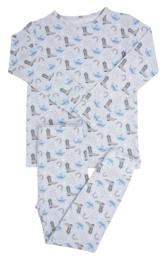 Big Kids Western Pajama Set