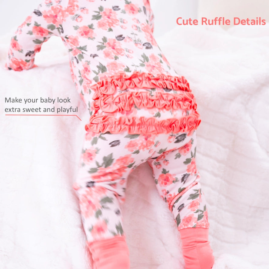 Pretty In Peony Bamboo Convertible Sleeper