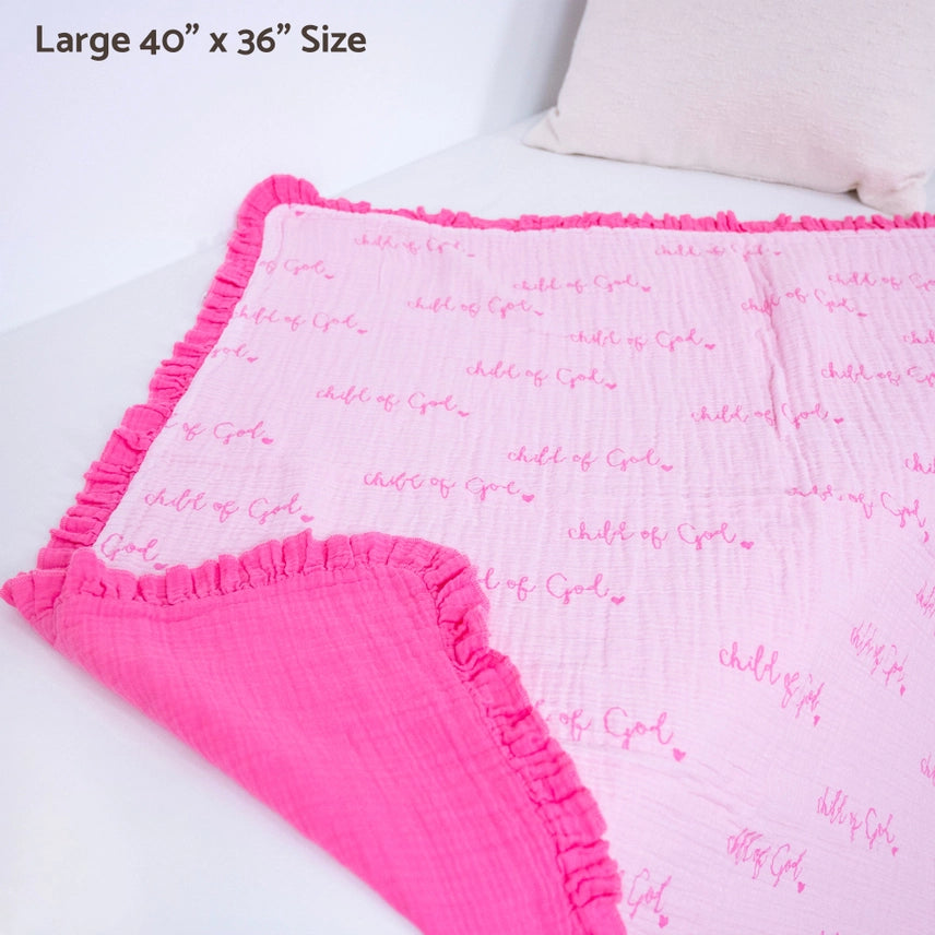 Child Of God Baby Muslin Quilt