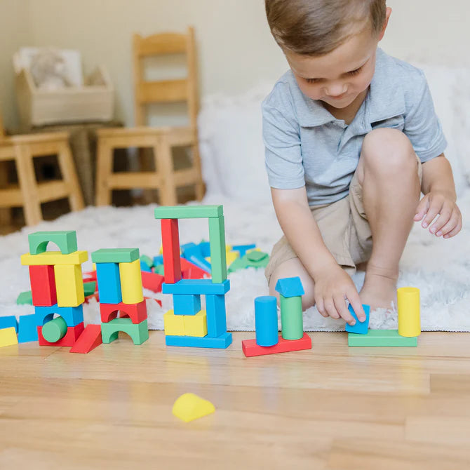 100 Wood Blocks Set By Melissa & Doug