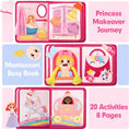 Load image into Gallery viewer, Princess Makeover Felt Busy Book
