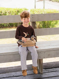 Load image into Gallery viewer, 2 Piece Mallard  Applique Boys Pant Set
