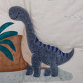 Load image into Gallery viewer, Dino-Might 3-Piece Bedding Set
