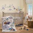 Load image into Gallery viewer, Dino-Might 3-Piece Bedding Set
