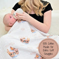 Load image into Gallery viewer, Noah's Ark Baby Muslin Quilt
