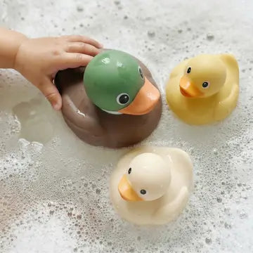 Itzy Ducky Family- Mallard Bath Toy Set