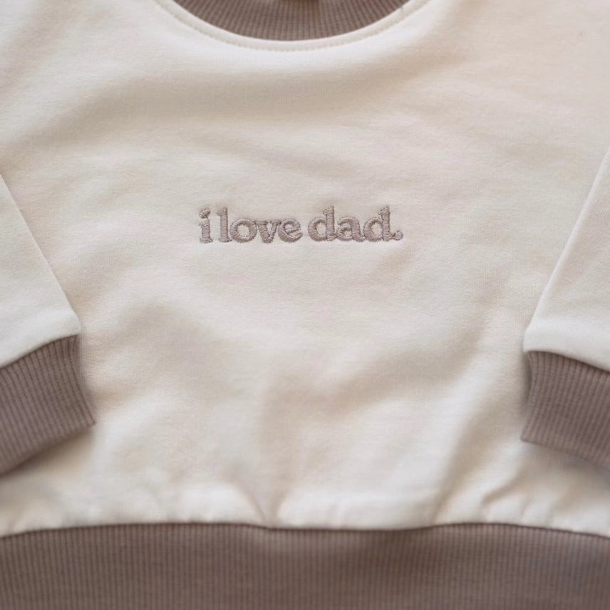 I Love Dad Crewneck