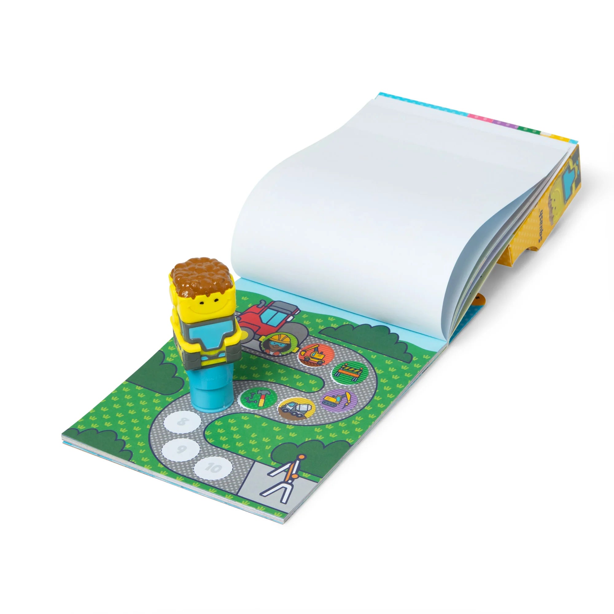 Sticker WOW - Bulldozer By Melissa & Doug