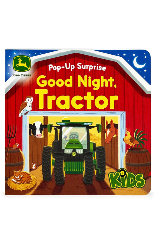 John Deere Good Night Tractor Flap Book