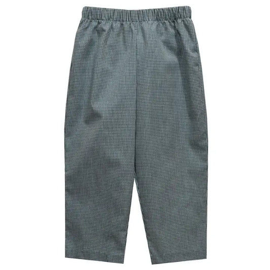 Gingham Boys Pants