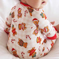 Load image into Gallery viewer, Beary Christmas Convertible Zip Romper
