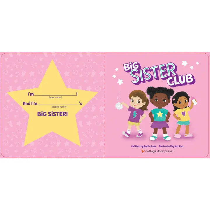 Big Sister Club Board Book