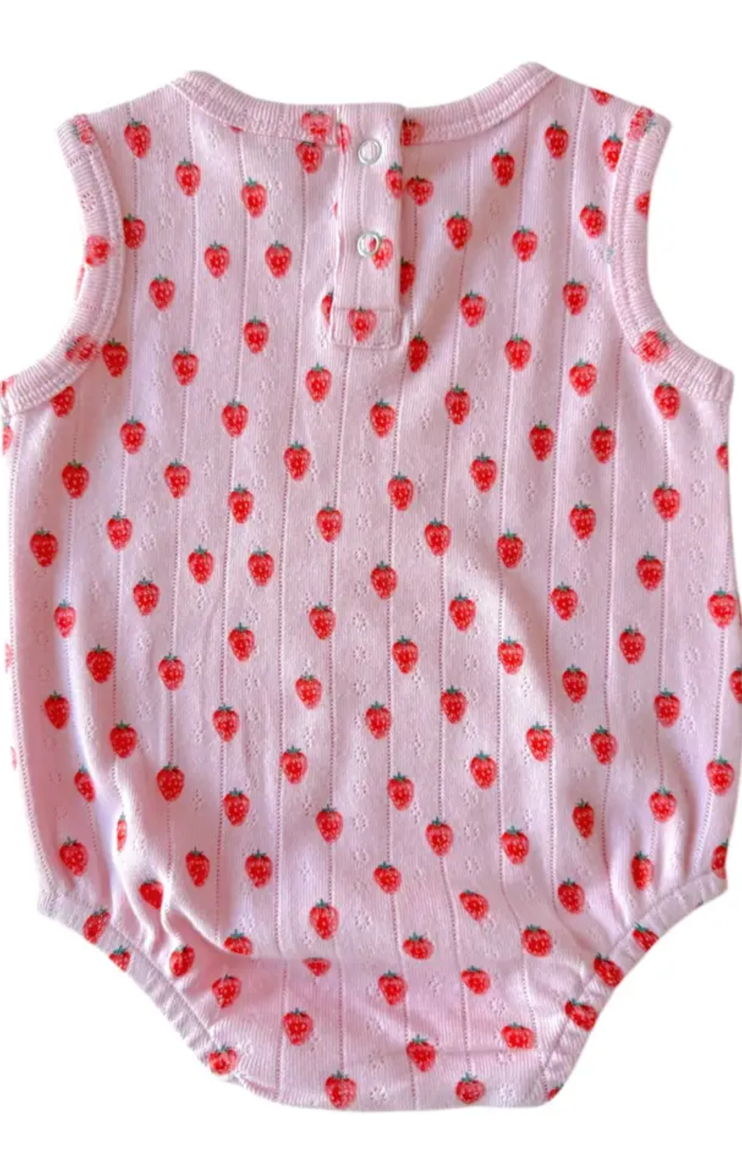 Strawberry Smocked Youth Bubble