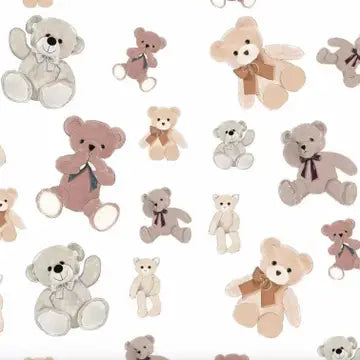 Bear Hugs Baby Muslin Quilt