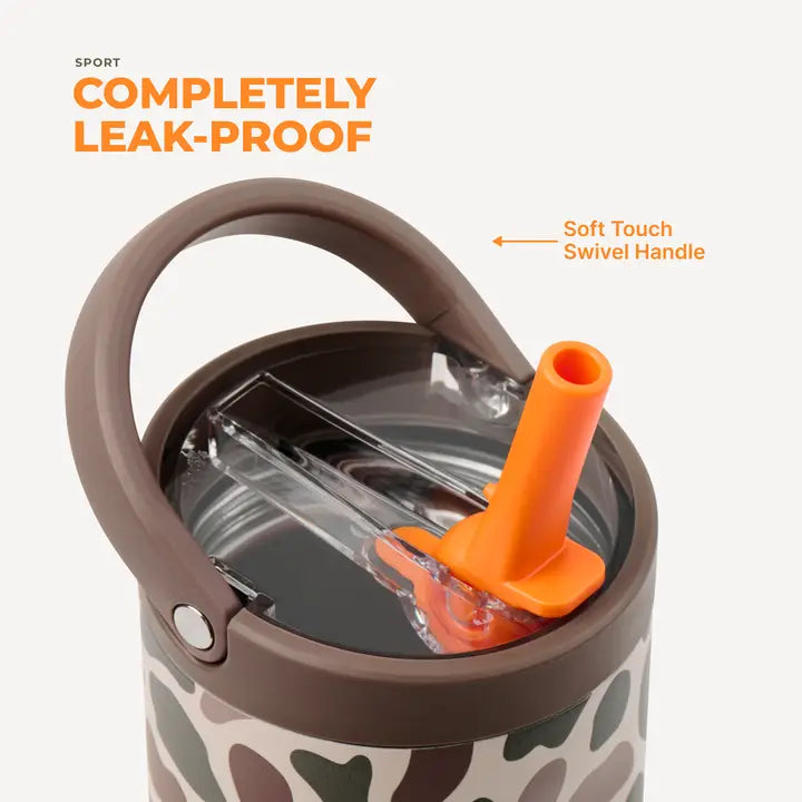 Duck Camo 14 oz Sport Water Bottle