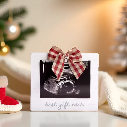 Best Gift Ever Sonogram Holiday Frame