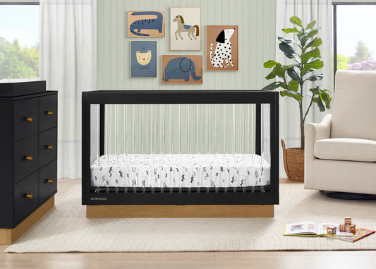 Delta Children James Acrylic 4-in-1 Convertible Crib