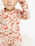 Load image into Gallery viewer, Classic Claus Bamboo Button Up Set
