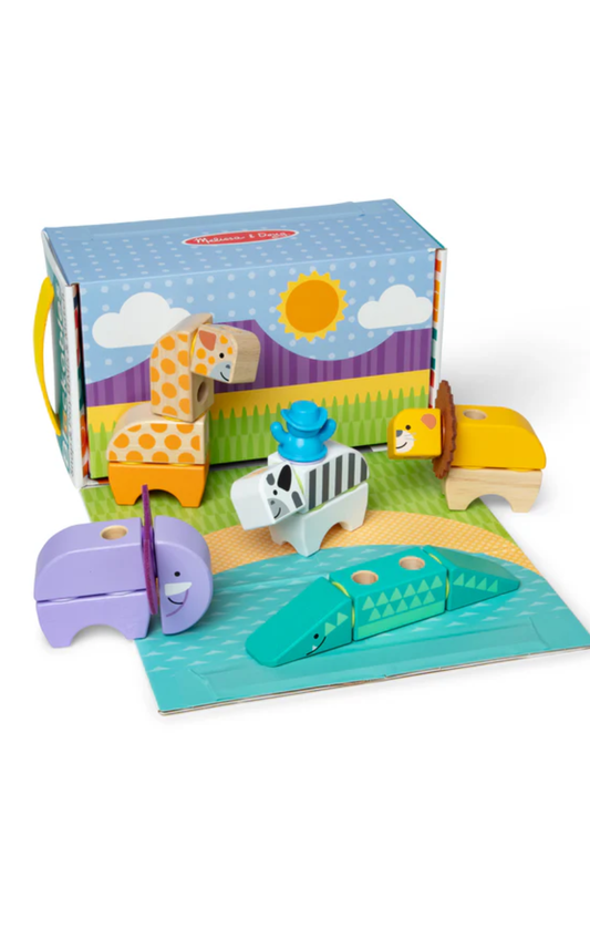 Blockables Safari Play Set By Melissa & Doug