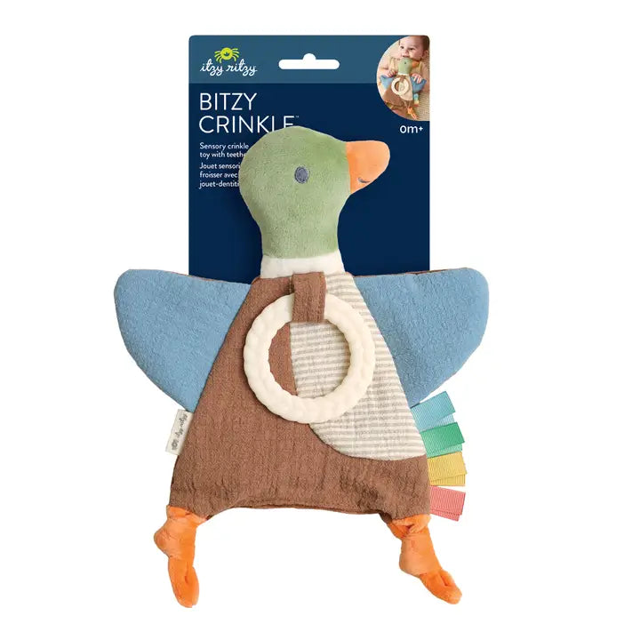 Bitzy Crinkle- Mallard Duck