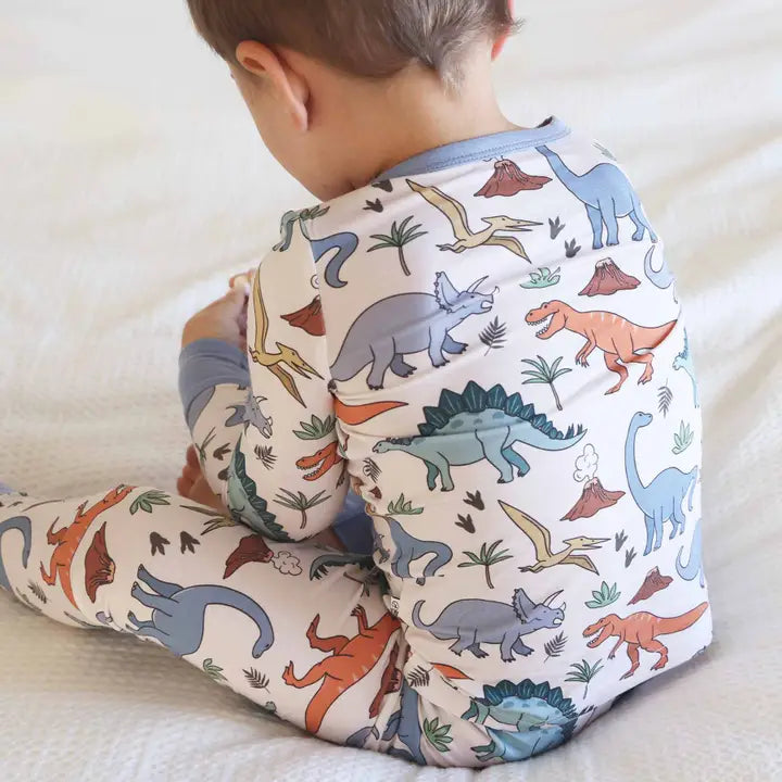 Dino Dude Two Piece Pajama Set