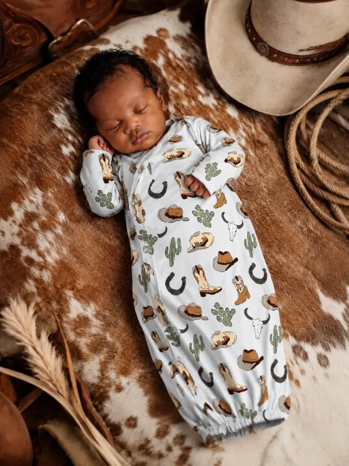 Cowboy Country Gown